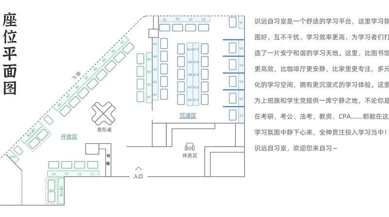 识远自习室